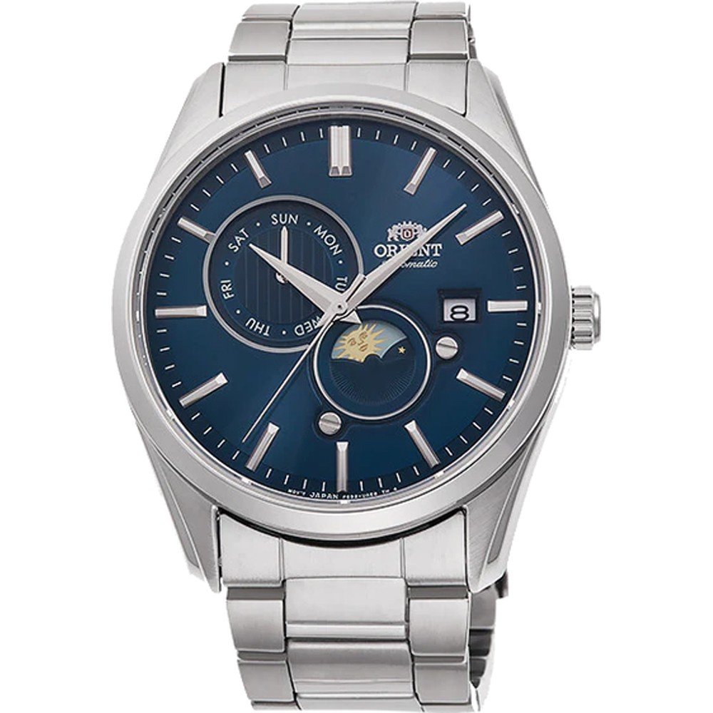 Orient RA AK0308L Sun Moon Horloge Horloge Be