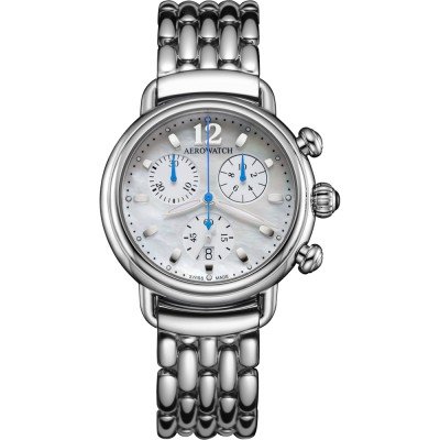 Aerowatch Hommage 1910 81105-AA01-M Chronolady Horloge