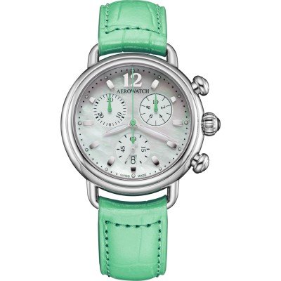 Aerowatch Hommage 1910 81105-AA03 Chronolady Horloge