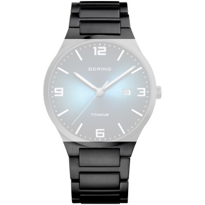 Bering Straps PT-A15240T-BTB Titanium band