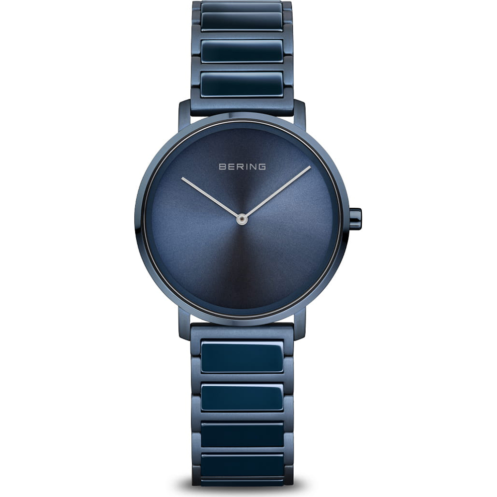 Bering horloge blauw new arrivals