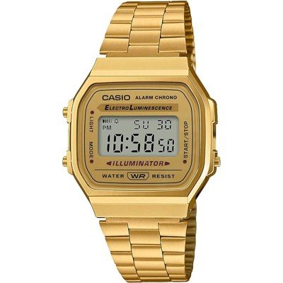 Casio A158WGA-9 Retro Horloge