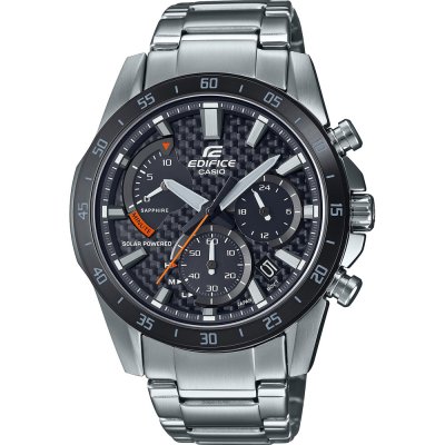 Casio Edifice Classic  EFS-S580DB-1AVUEF Bold Design Carbon horloge