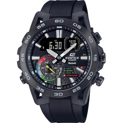 Casio Edifice Bluetooth ECB-40YMP-1A Suspensione - Racing colors Horloge