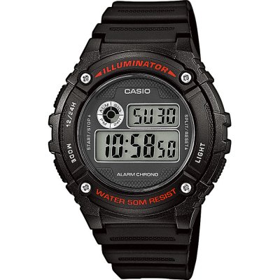 Casio Collection W-216H-1AV Illuminator Horloge