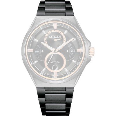 Citizen 59-S07837 Attesa triple calendar moon band