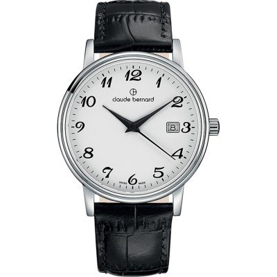 Claude Bernard 53007-3-BB Classic Horloge