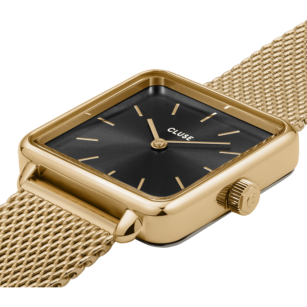 Cluse horloge goud vierkant hot sale