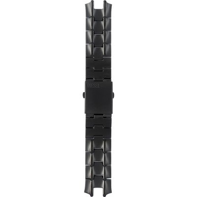 Diesel Straps ADZ2156 Croco digi - Black Reptilia band