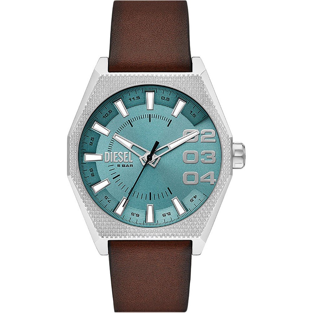 Diesel best sale horloge blauw