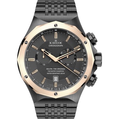 Edox Delfin 10108-37GR-GIR Horloge