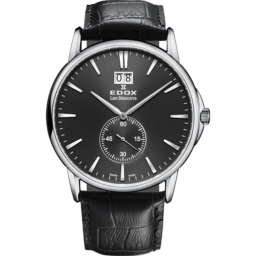 Edox Les Bémonts 64012-3-NIN Horloge