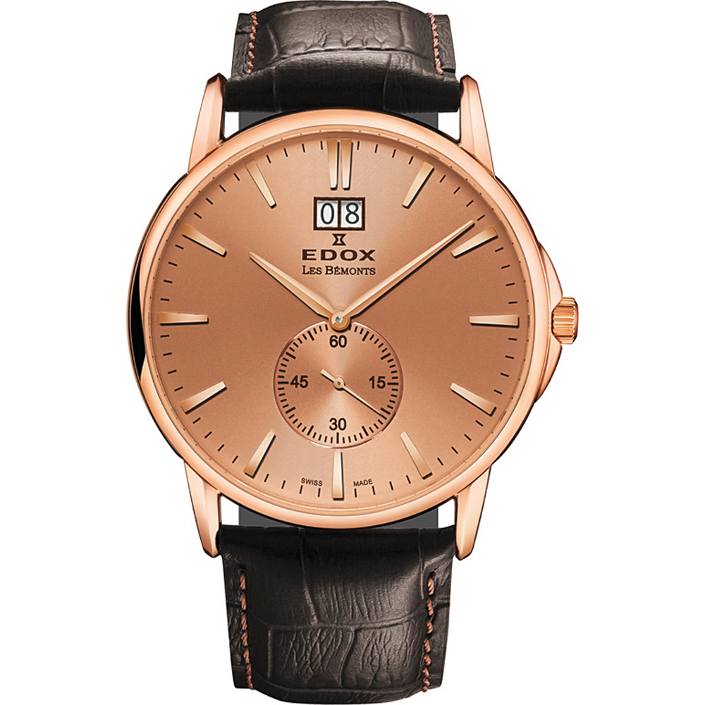 Edox Les Bémonts 64012-37R-ROIR Horloge