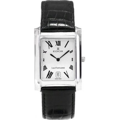 Edox 27018-3P-CR Les Fontaines Horloge