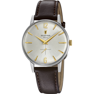 Festina Retro F20248/2 Extra - Re-edition 1948 Horloge