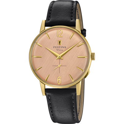 Festina Retro F20249/3 Extra - Re-edition 1948 Horloge