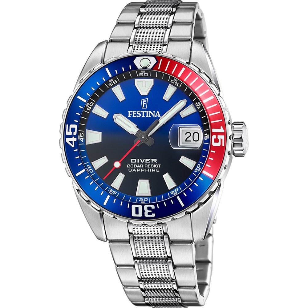 Festina F20669/4 Quartz Diver Horloge