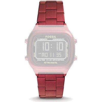 Fossil AFS5897 Retro band