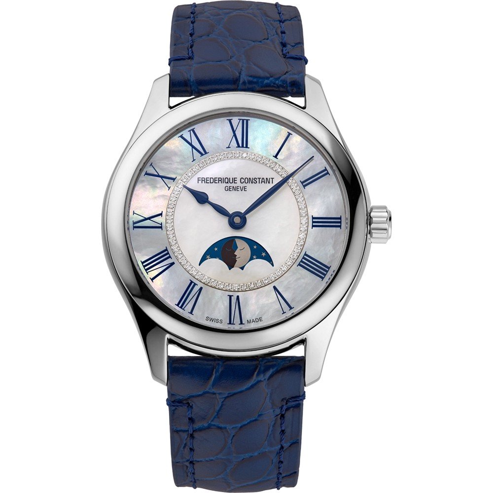 Frederique Constant Classics FC-331MPWND3B6 Elegance Luna Horloge