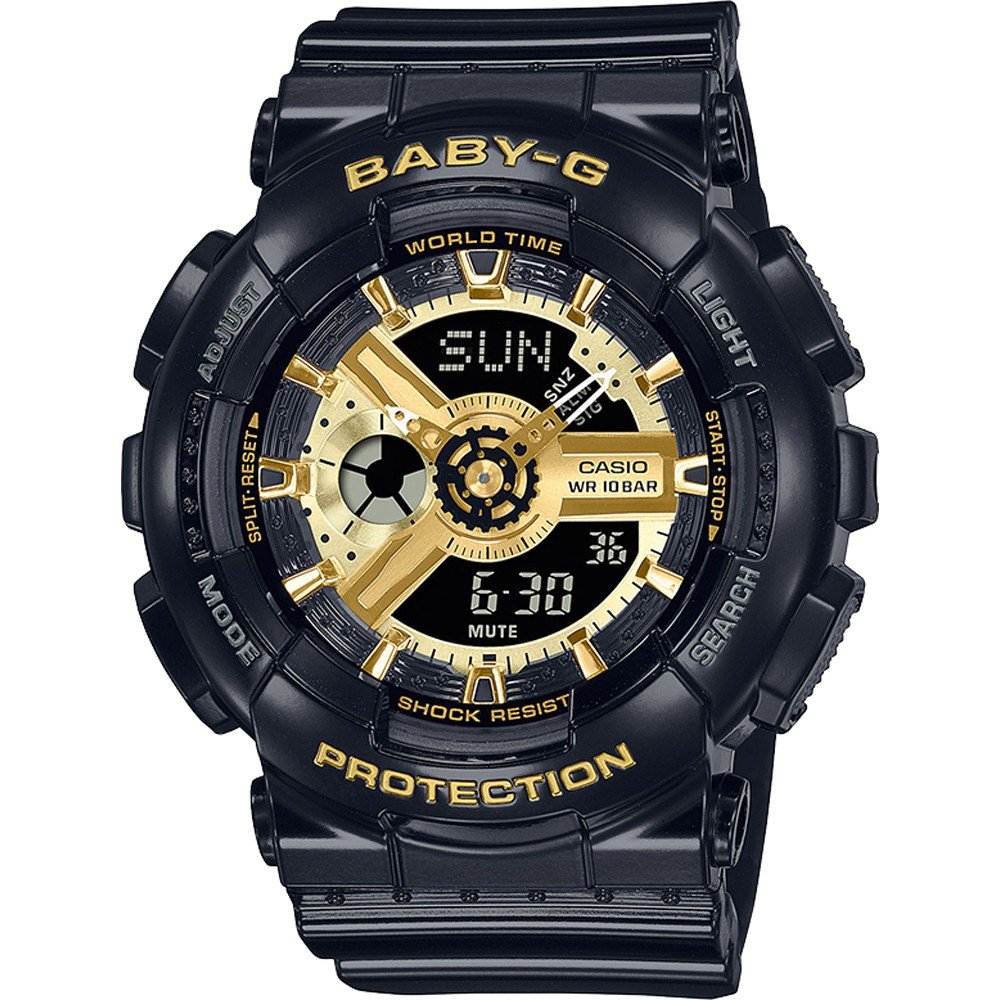 G Shock Baby G BA 110X 1AER LED Horloge EAN 4549526325229