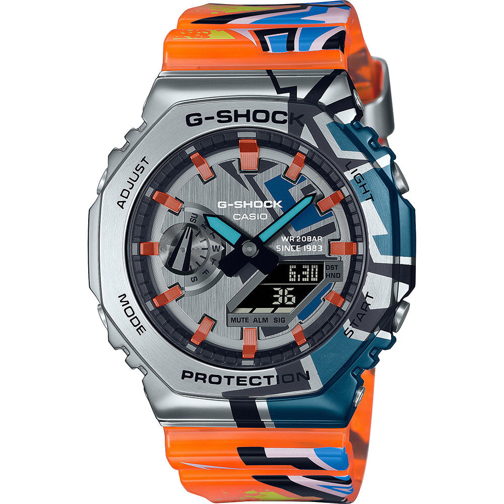Vrijlating overdracht Infrarood G-Shock Classic Style GM-2100SS-1AER Street Spirit horloge • EAN:  4549526330179 • Horloge.be