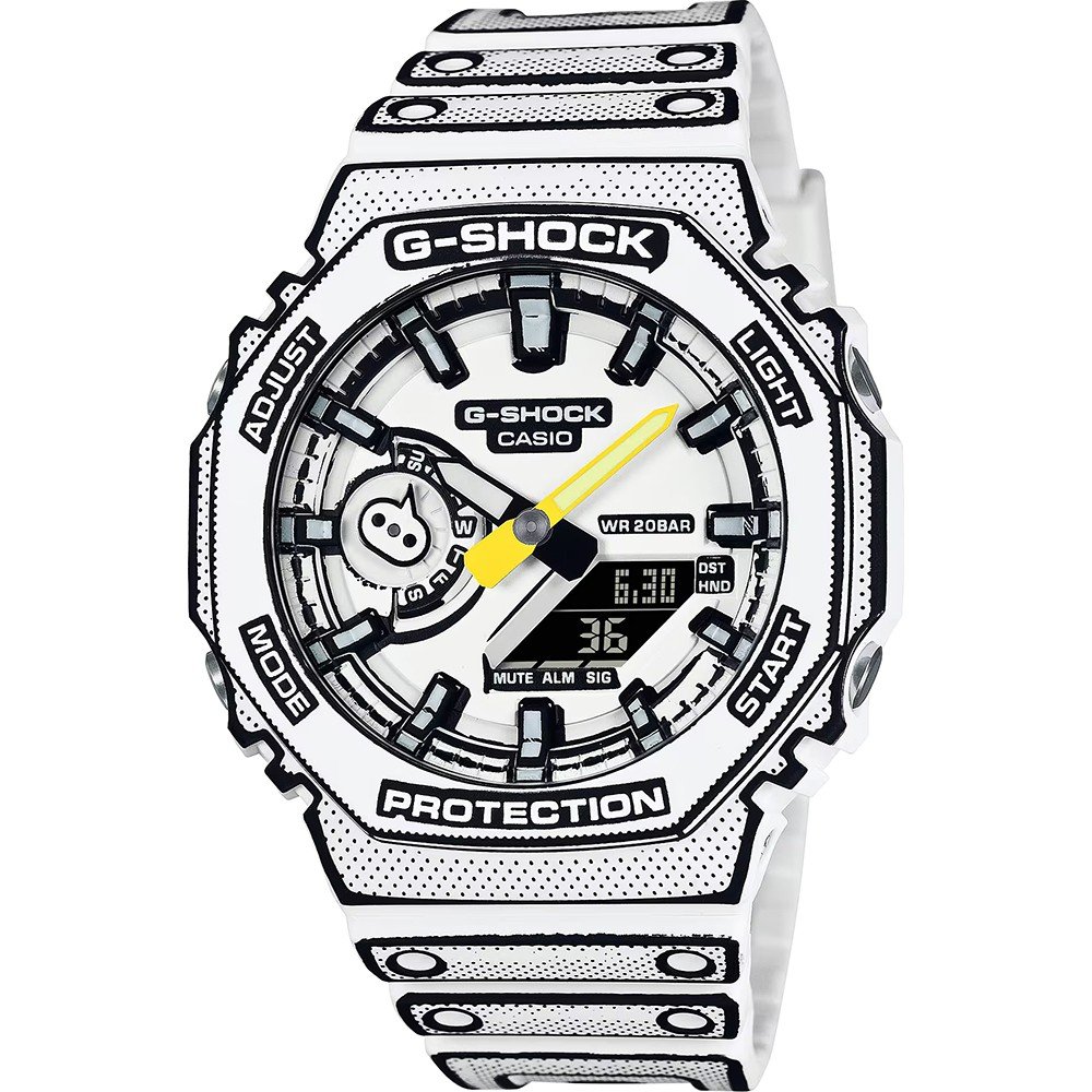 G-Shock Classic Style GA-2100MNG-7AER Manga Horloge