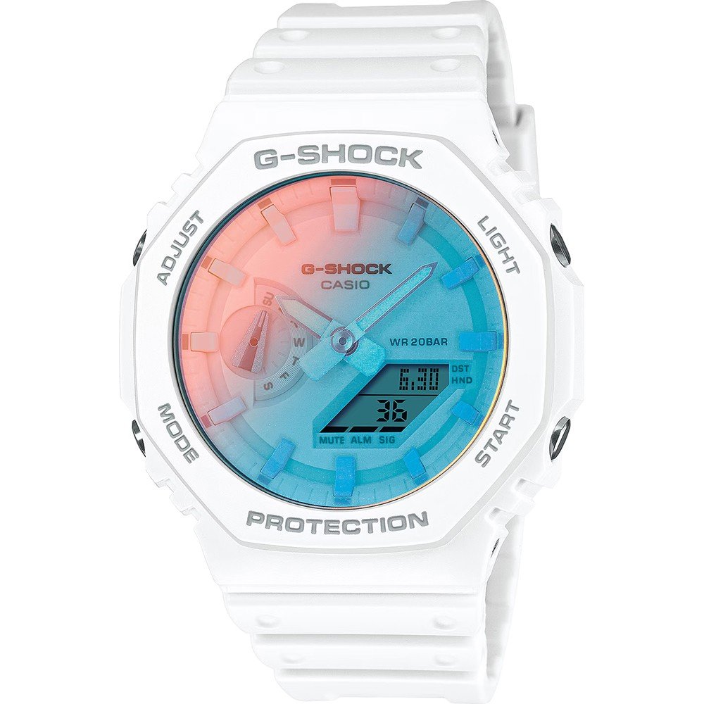 G-Shock Classic Style GA-2100TL-7AER Beach Time Lapse Horloge