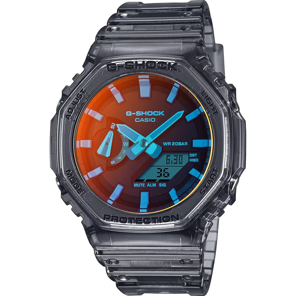 G-Shock Classic Style GA-2100TLS-8AER Beach Time Lapse Horloge