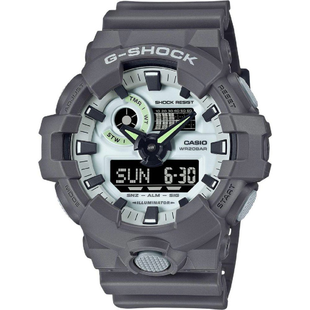 G-Shock Classic Style GA-700HD-8AER Hidden Glow Horloge