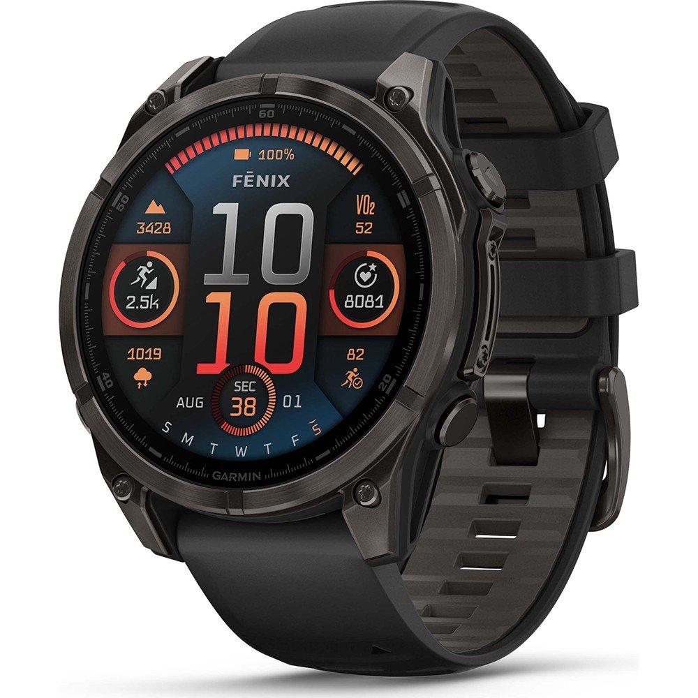 Garmin Fenix 010-02904-21 Fenix 8 Sapphire Horloge