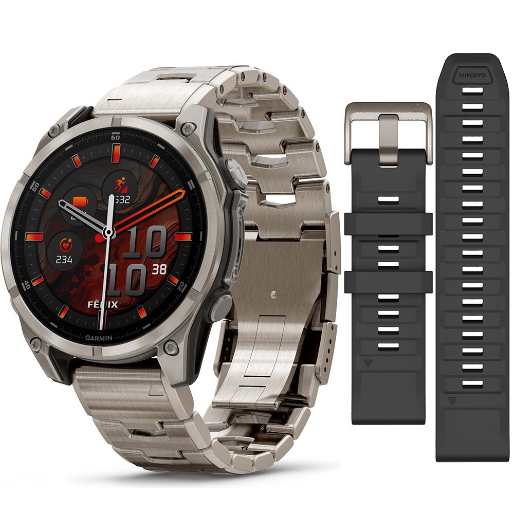 Garmin Fenix 010-02904-40 Fenix 8 Sapphire Horloge