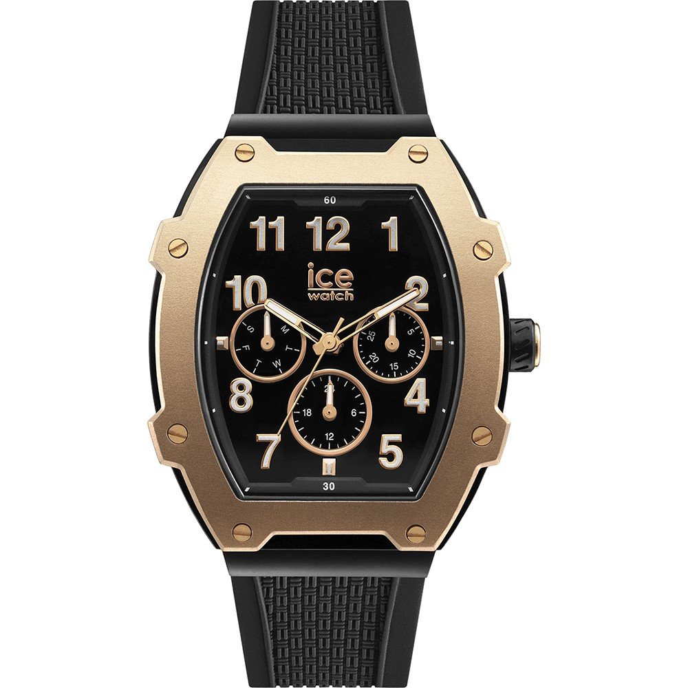 Ice-Watch Ice-Boliday 023315 ICE boliday - Black Rose-Gold Horloge