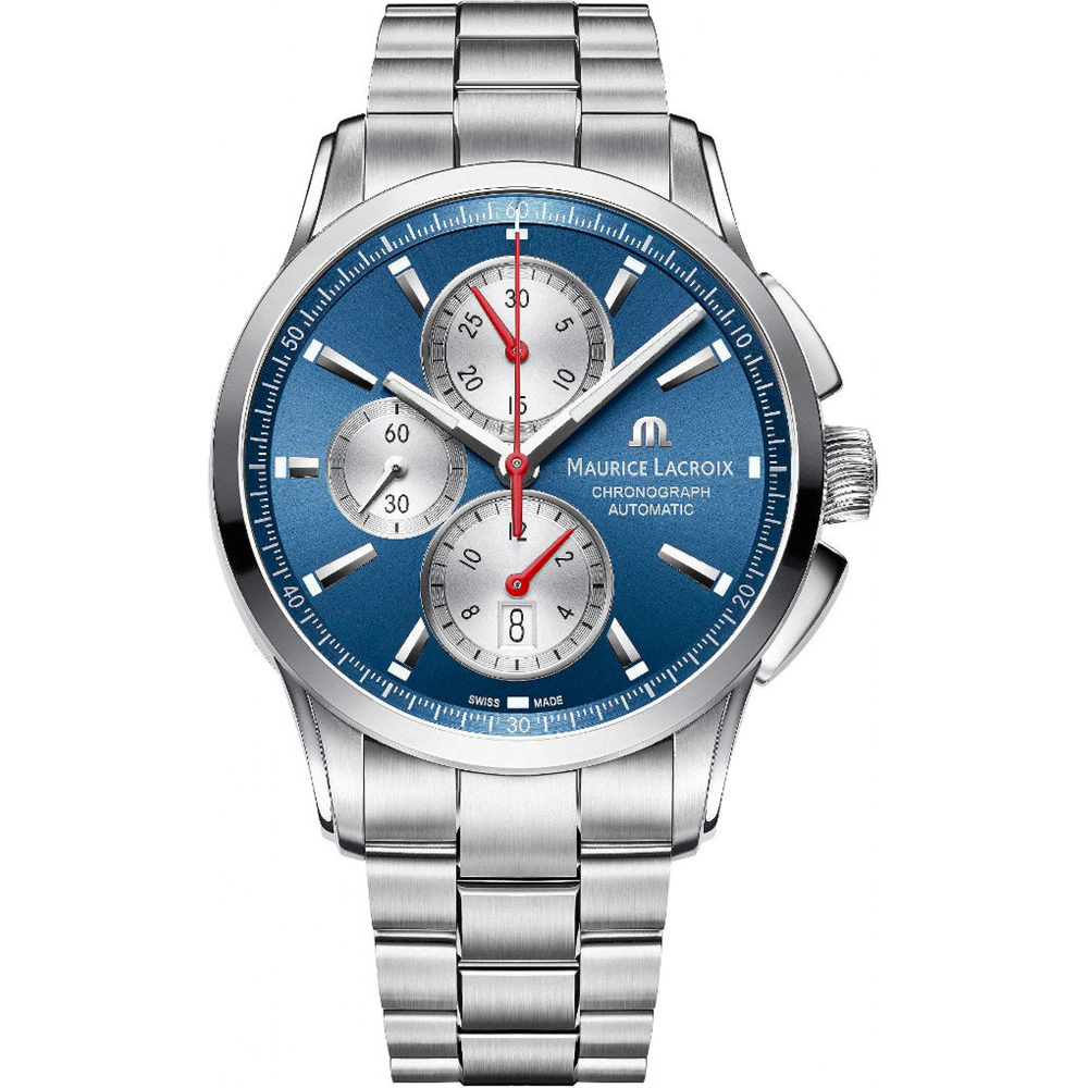 Maurice Lacroix Pontos PT6388-SS002-430-1 Pontos Chronograph Horloge