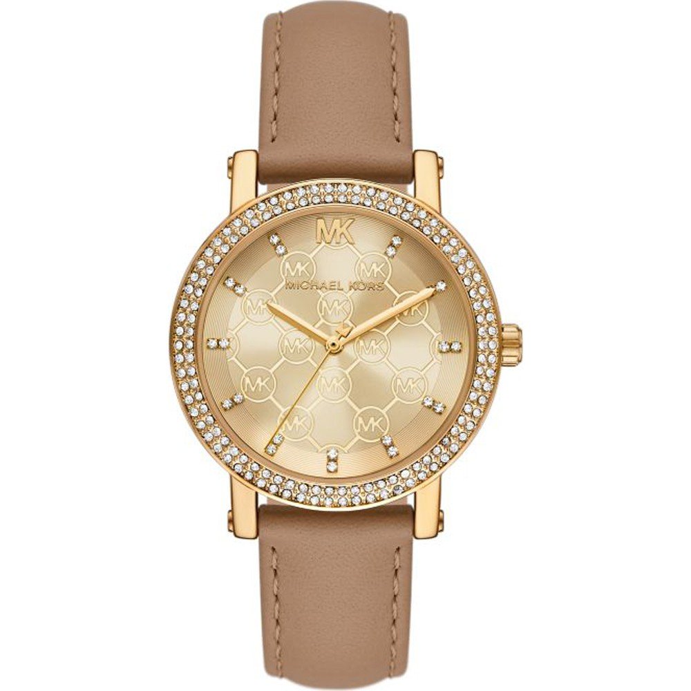 Michael kors horloge bruin sale