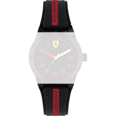 Scuderia Ferrari 689300629 Red Rev band