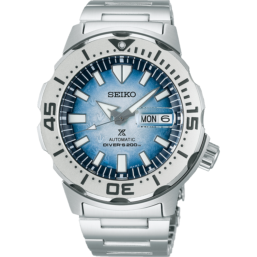 Seiko Save the Ocean SRPG57K1 Prospex - Antarctica Monster - Save the Ocean horloge