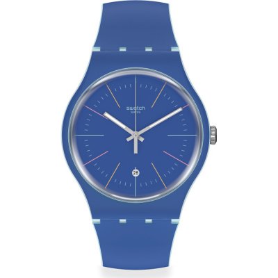 Swatch Originals Large (41mm) SUOS403 Blue layered Horloge