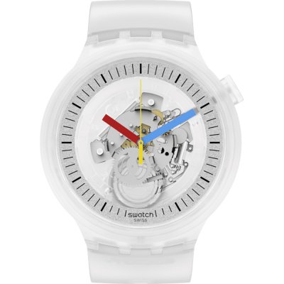 Swatch Big Bold SB01K100 Clearly Bold Horloge