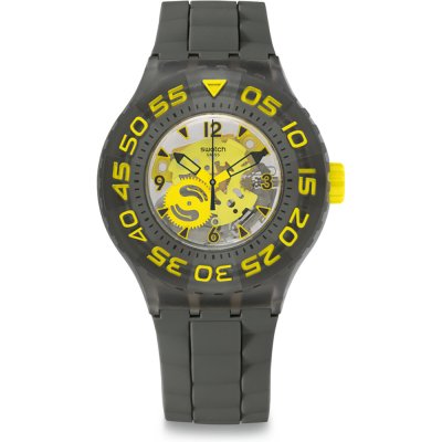 Swatch New Scuba SUUM100 Cuttlefish Horloge