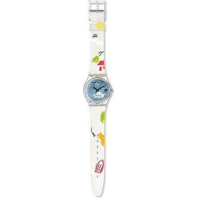 Swatch Originals Medium (34mm) GK420 Dibujos Horloge