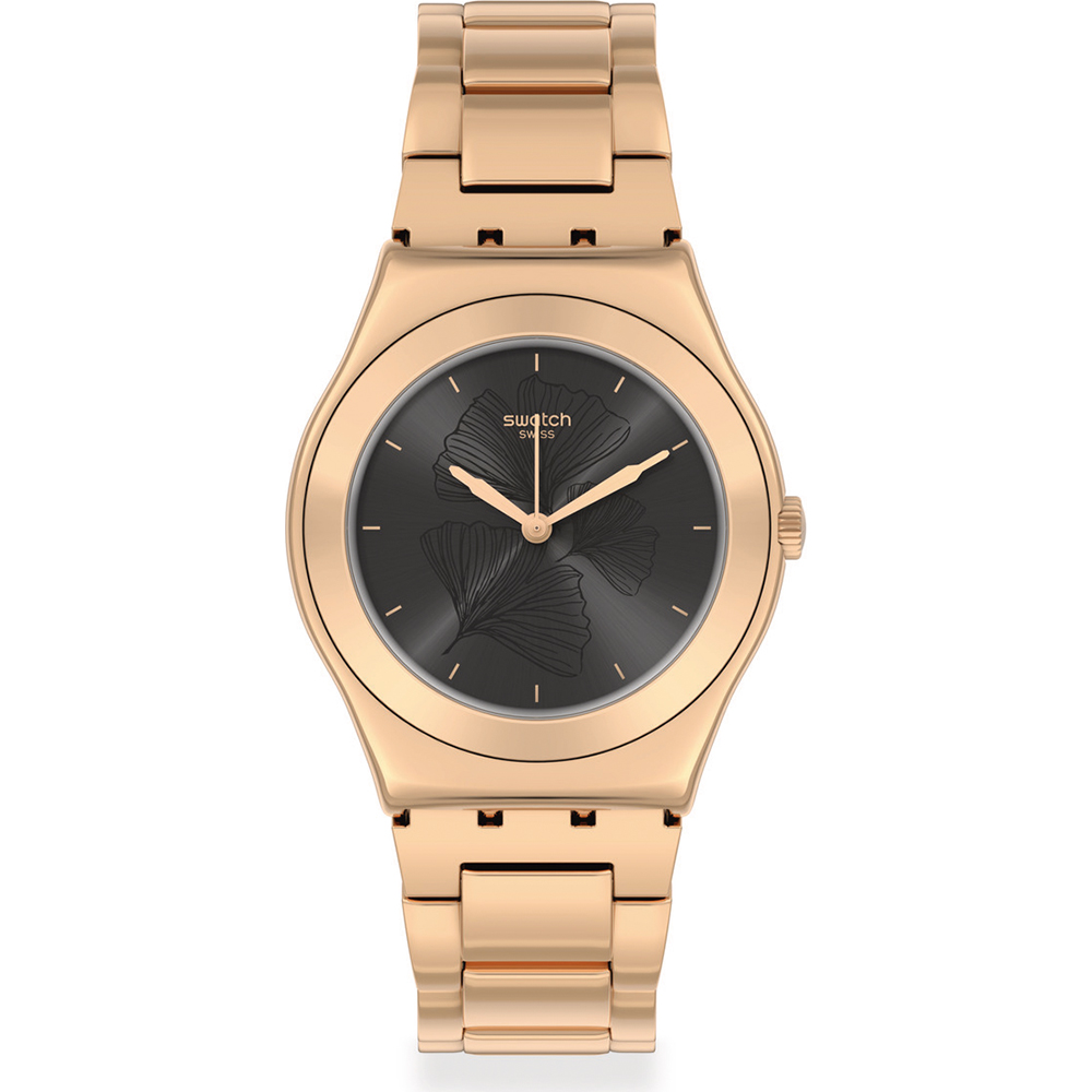 Swatch Irony Medium YLG150G Golden Lady Horloge