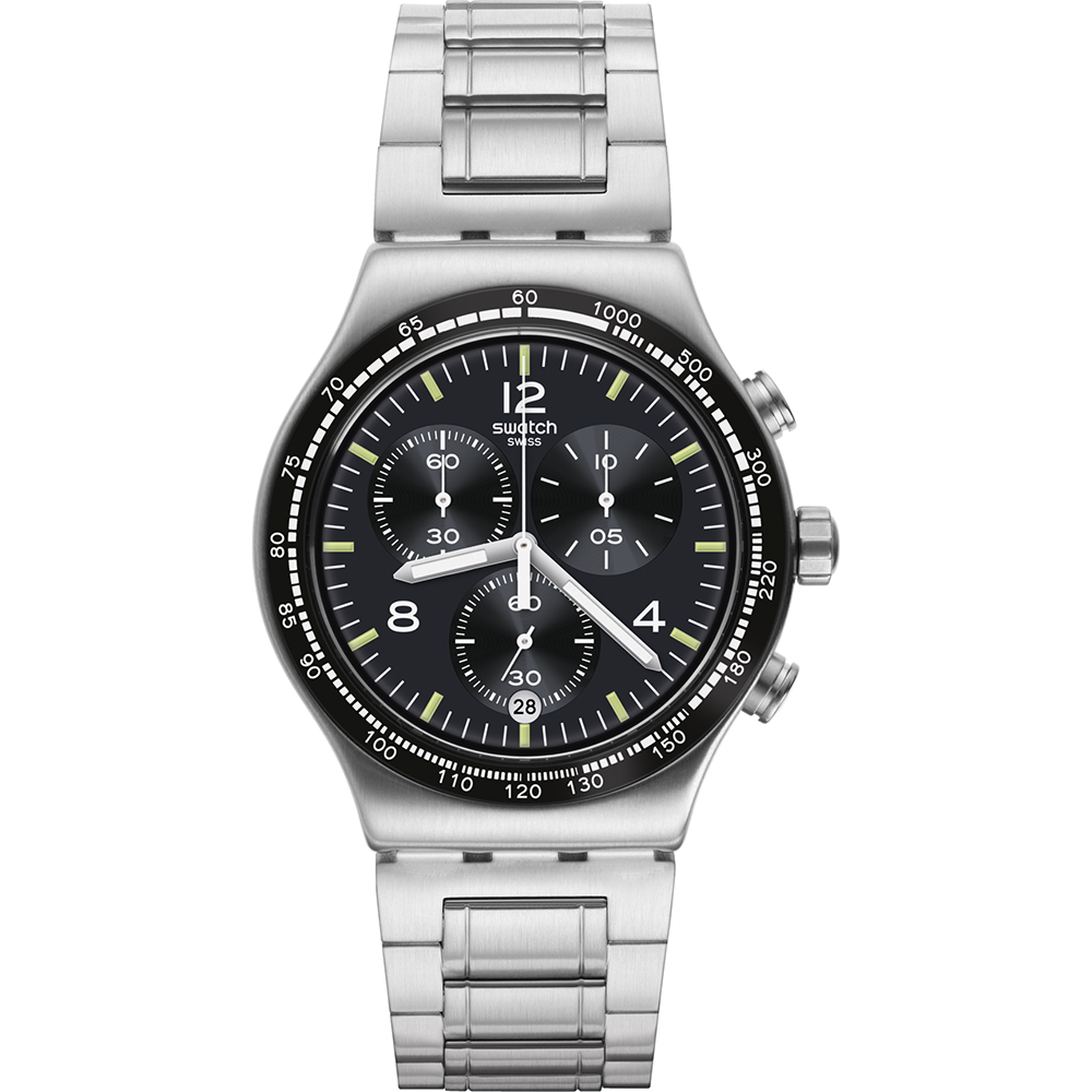 Swatch Irony - Chrono New YVS444GC Night Flight Again Horloge