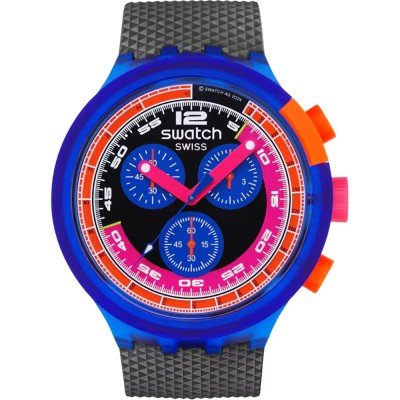 Swatch Big Bold SB06N102 Neon party to the Max Horloge