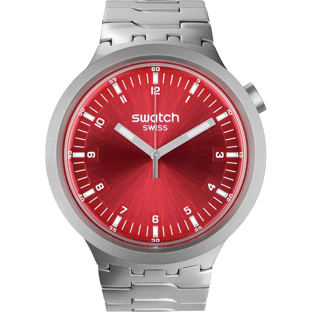 Swatch Big Bold Irony SB07S104G Scarlet shimmer Horloge