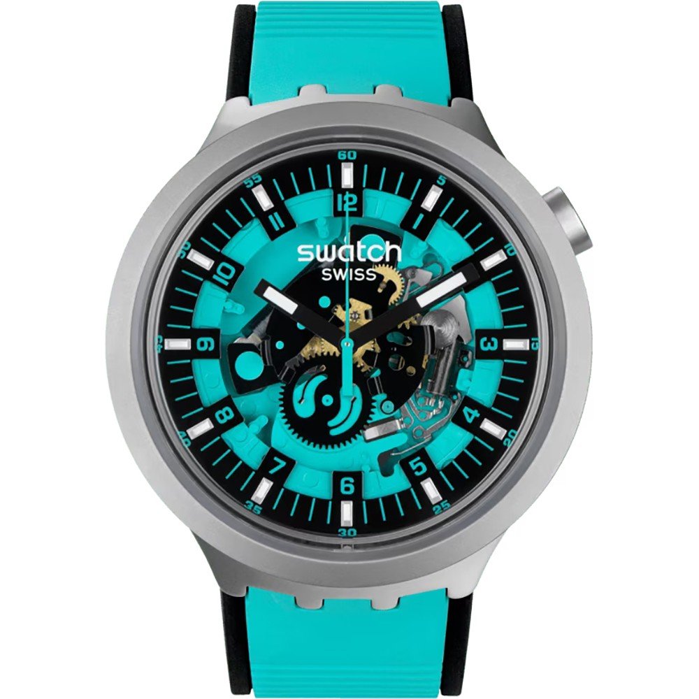 Swatch Big Bold Irony SB07S111 Mint Trim Horloge