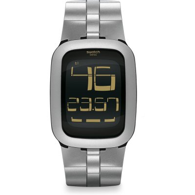Swatch Touch SURM100 Silver Bump Horloge