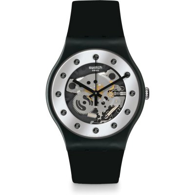 Swatch Specials SUOZ147 Silver Glam Horloge