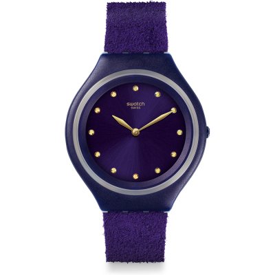 Swatch New Skin SVUV102 Skinviolet Horloge