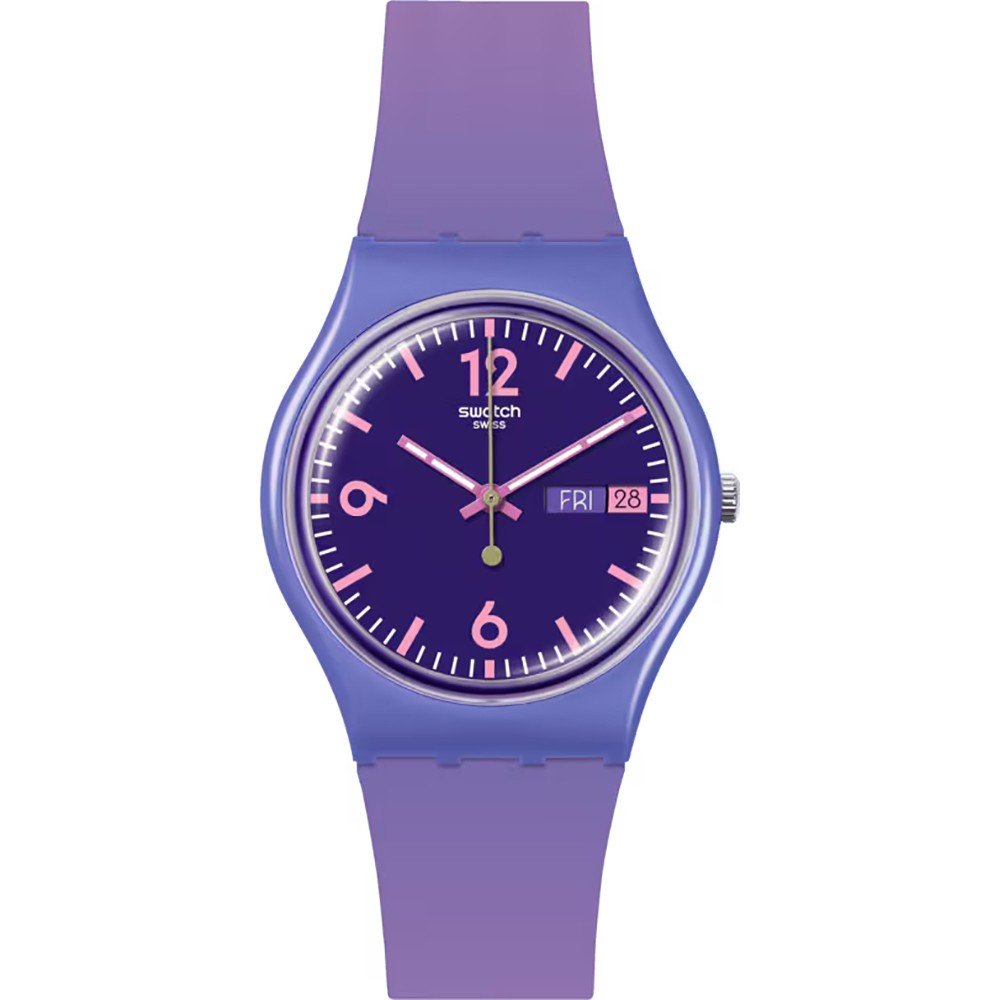 Swatch Originals Medium (34mm) SO28V700 Purple Rollshot Horloge