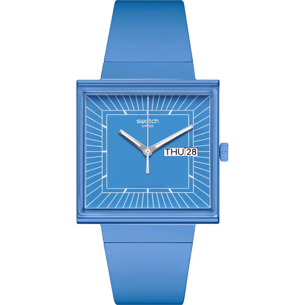 Swatch What If - Square SO34S700 What If... Sky? Horloge